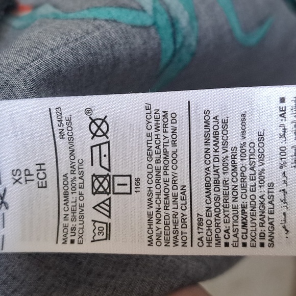 Old Navy Black Floral Spaghetti Strap Mini Dress. Size XS NWOT - Picture 10 of 10